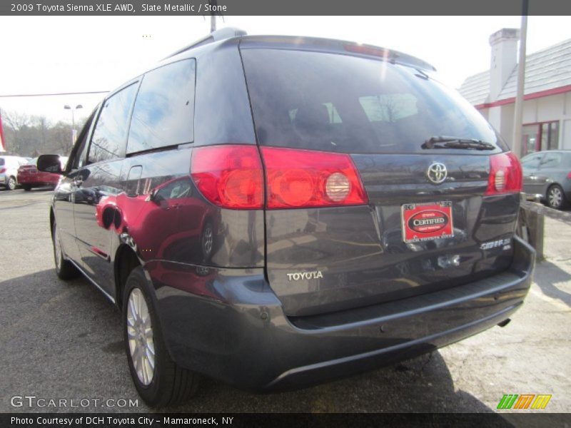 Slate Metallic / Stone 2009 Toyota Sienna XLE AWD
