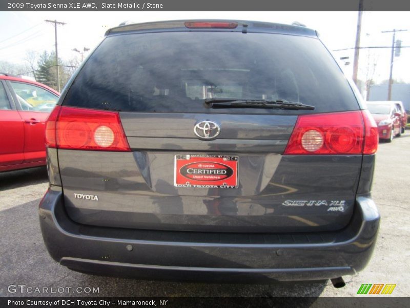 Slate Metallic / Stone 2009 Toyota Sienna XLE AWD
