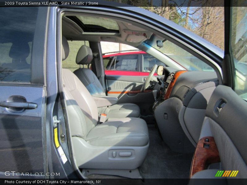 Slate Metallic / Stone 2009 Toyota Sienna XLE AWD