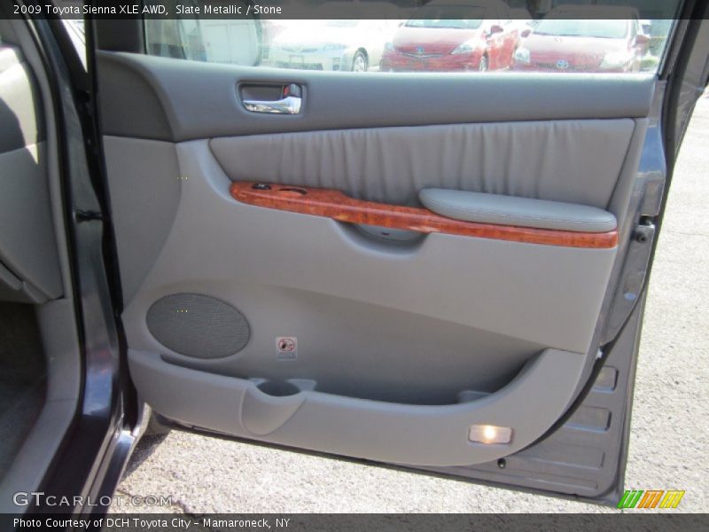 Slate Metallic / Stone 2009 Toyota Sienna XLE AWD