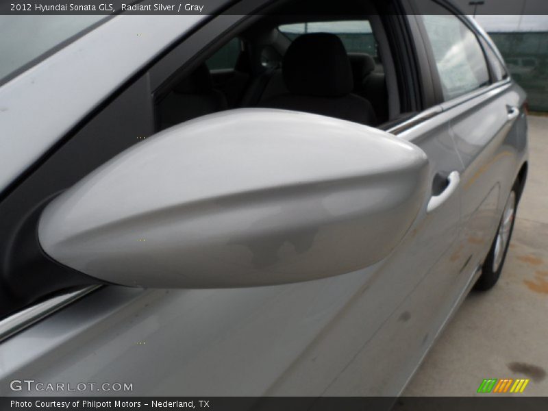 Radiant Silver / Gray 2012 Hyundai Sonata GLS