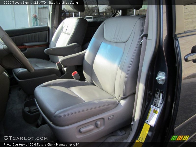 Slate Metallic / Stone 2009 Toyota Sienna XLE AWD