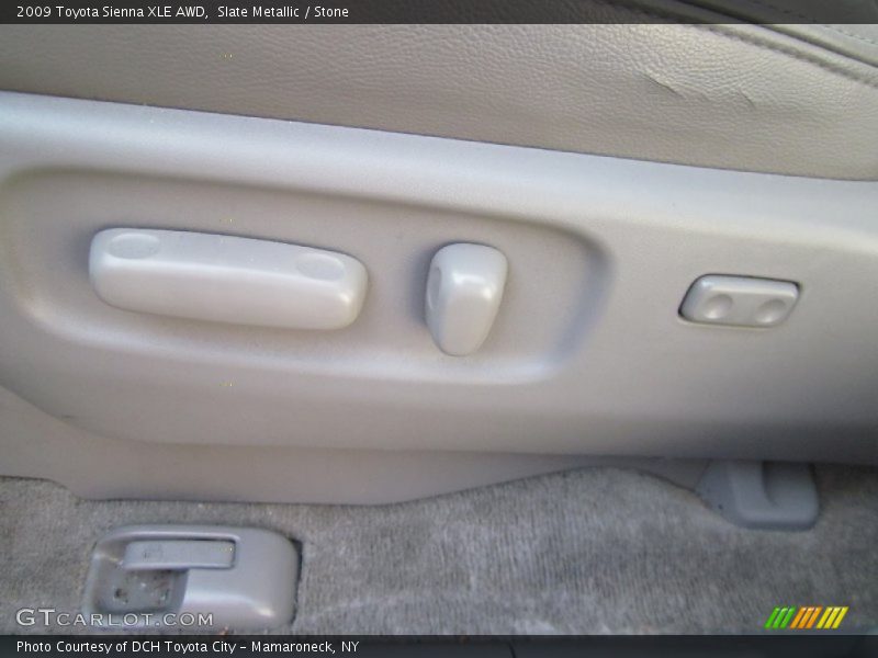 Slate Metallic / Stone 2009 Toyota Sienna XLE AWD