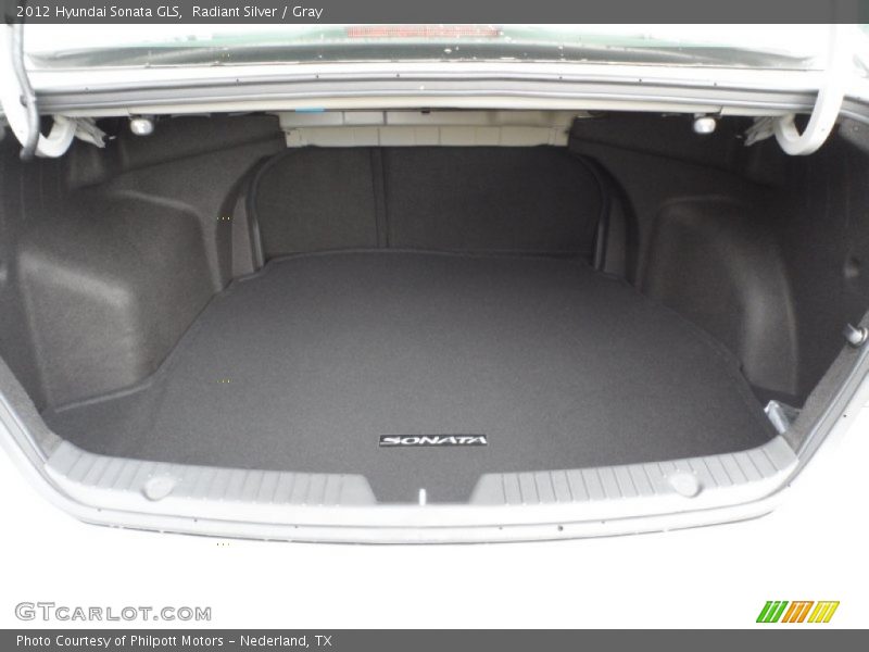 Radiant Silver / Gray 2012 Hyundai Sonata GLS