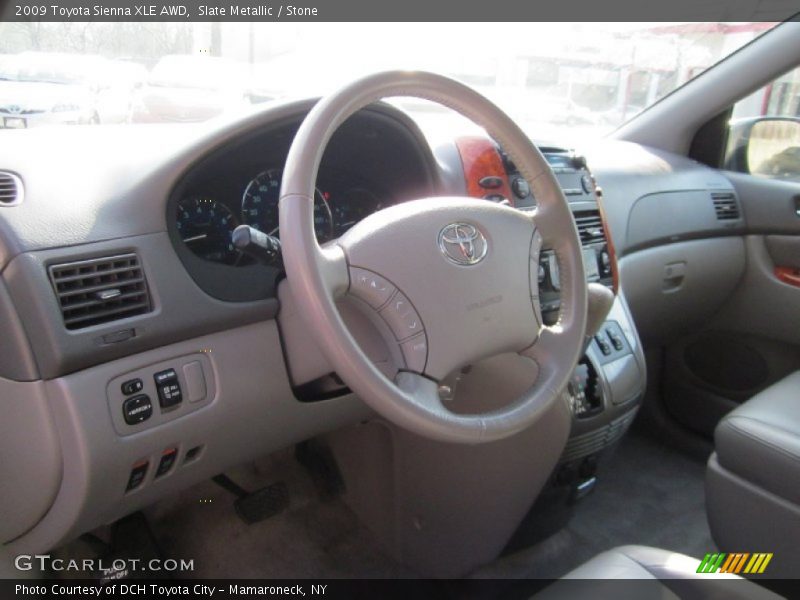 Slate Metallic / Stone 2009 Toyota Sienna XLE AWD