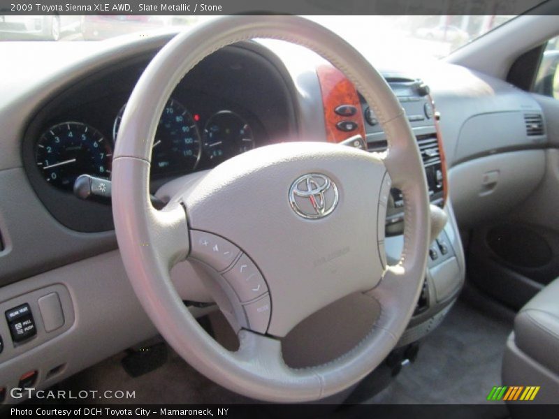 Slate Metallic / Stone 2009 Toyota Sienna XLE AWD