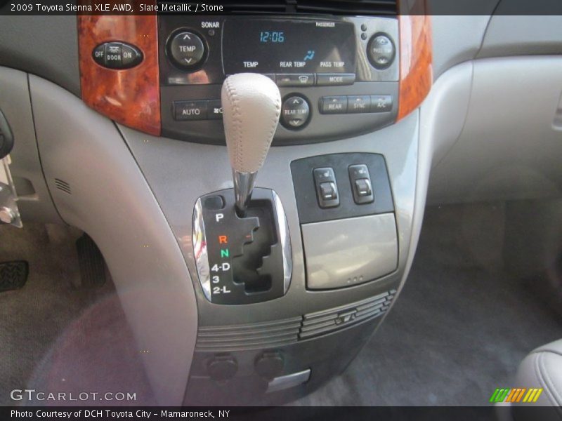 Slate Metallic / Stone 2009 Toyota Sienna XLE AWD