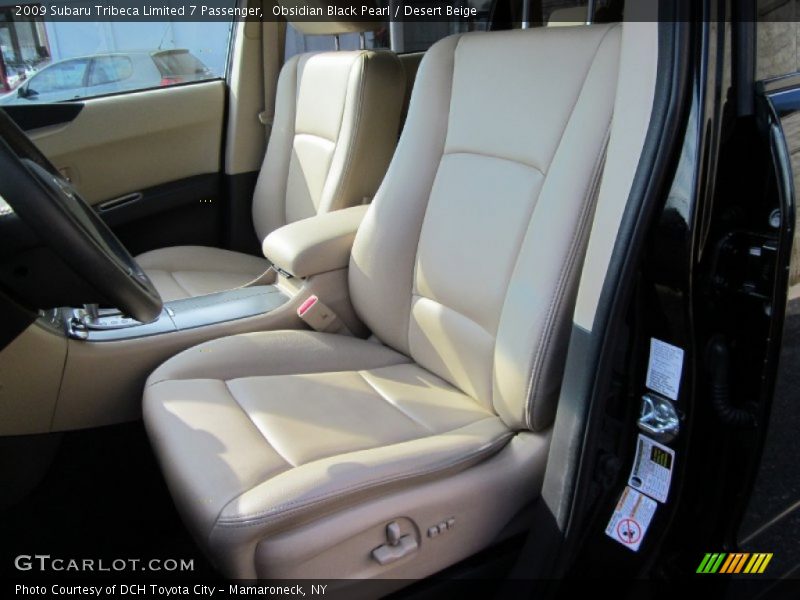 Obsidian Black Pearl / Desert Beige 2009 Subaru Tribeca Limited 7 Passenger