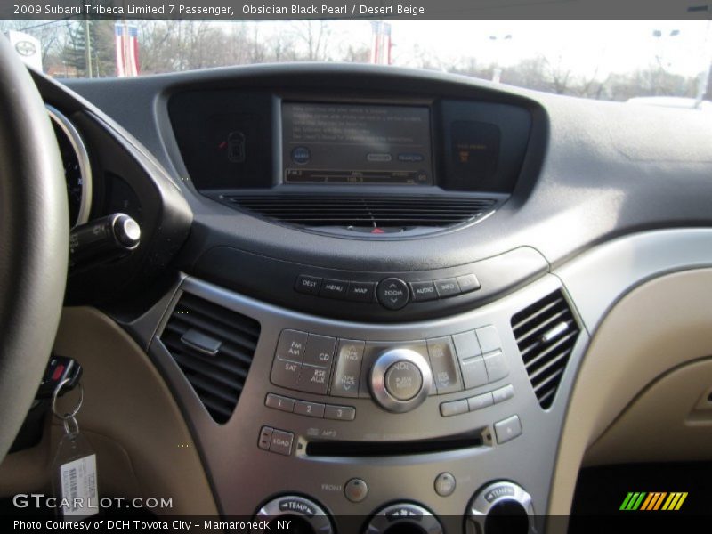 Obsidian Black Pearl / Desert Beige 2009 Subaru Tribeca Limited 7 Passenger