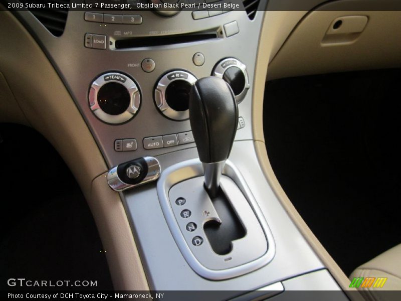 Obsidian Black Pearl / Desert Beige 2009 Subaru Tribeca Limited 7 Passenger