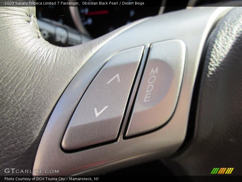 Obsidian Black Pearl / Desert Beige 2009 Subaru Tribeca Limited 7 Passenger