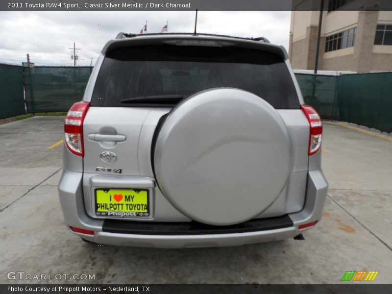 Classic Silver Metallic / Dark Charcoal 2011 Toyota RAV4 Sport