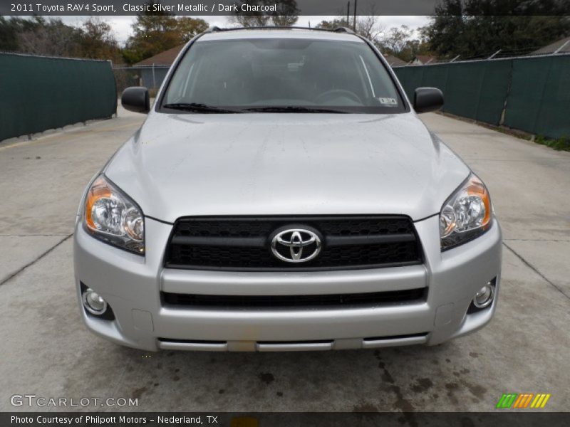 Classic Silver Metallic / Dark Charcoal 2011 Toyota RAV4 Sport