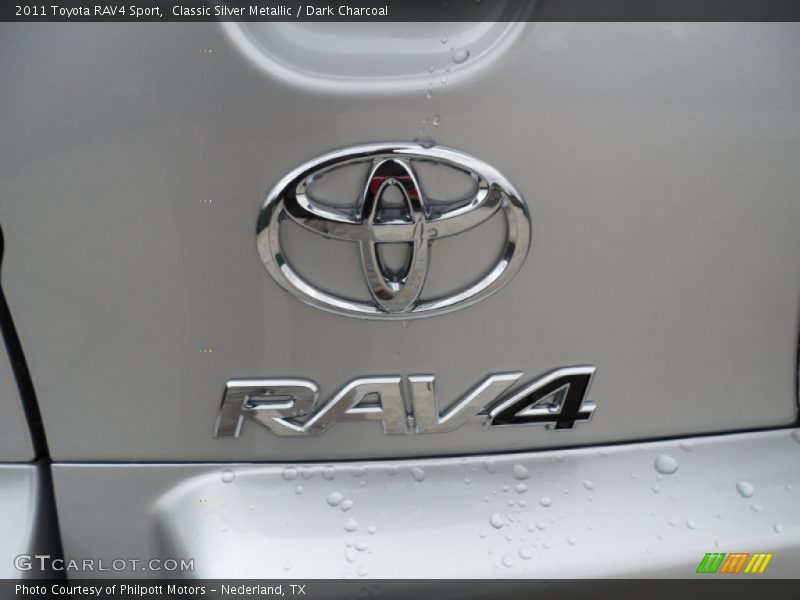 Classic Silver Metallic / Dark Charcoal 2011 Toyota RAV4 Sport