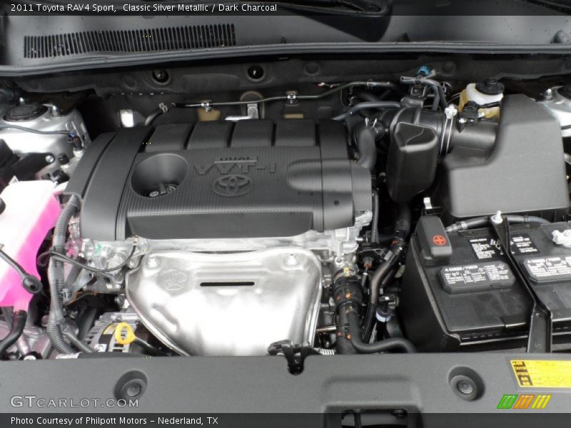 Classic Silver Metallic / Dark Charcoal 2011 Toyota RAV4 Sport