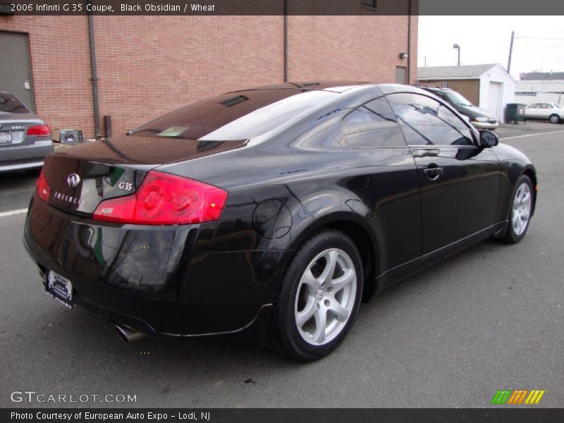 Black Obsidian / Wheat 2006 Infiniti G 35 Coupe