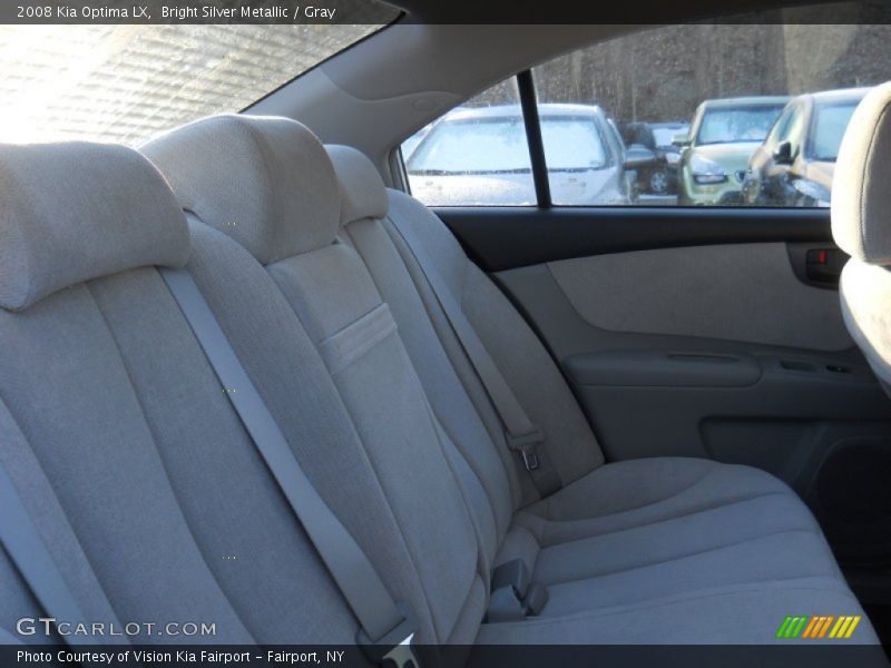 Bright Silver Metallic / Gray 2008 Kia Optima LX