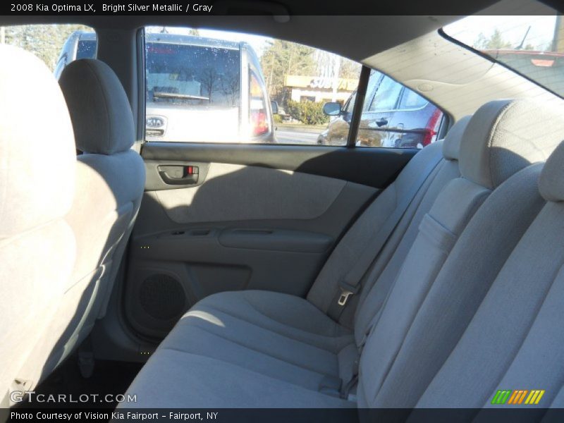 Bright Silver Metallic / Gray 2008 Kia Optima LX