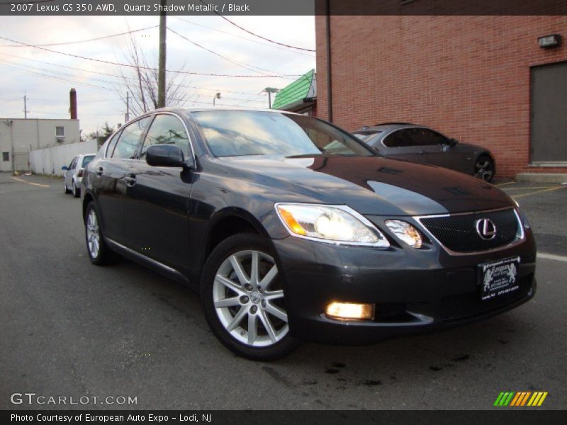 Quartz Shadow Metallic / Black 2007 Lexus GS 350 AWD