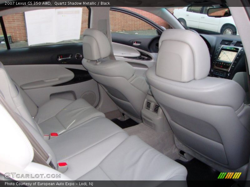 Quartz Shadow Metallic / Black 2007 Lexus GS 350 AWD