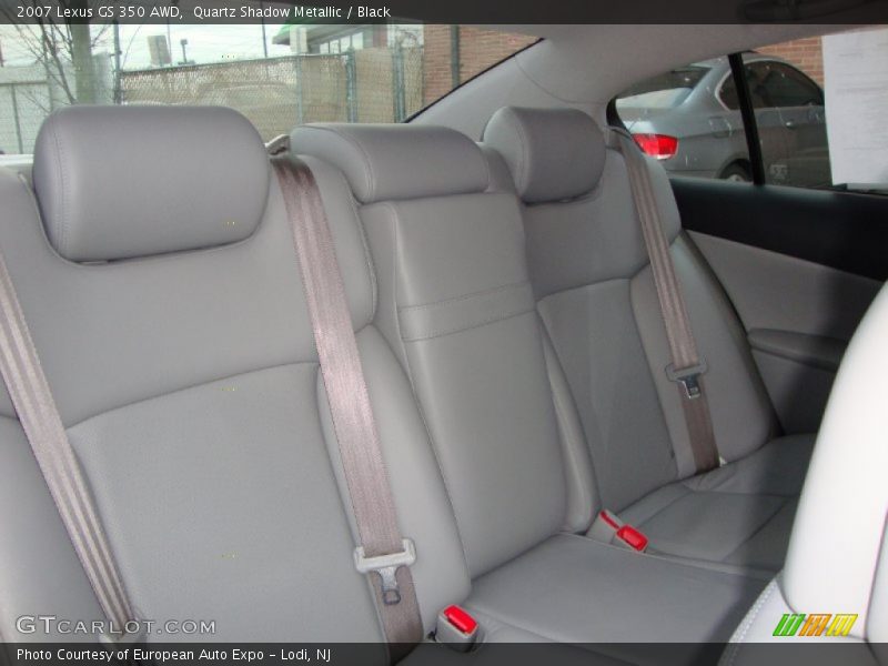Quartz Shadow Metallic / Black 2007 Lexus GS 350 AWD