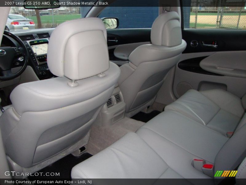 Quartz Shadow Metallic / Black 2007 Lexus GS 350 AWD