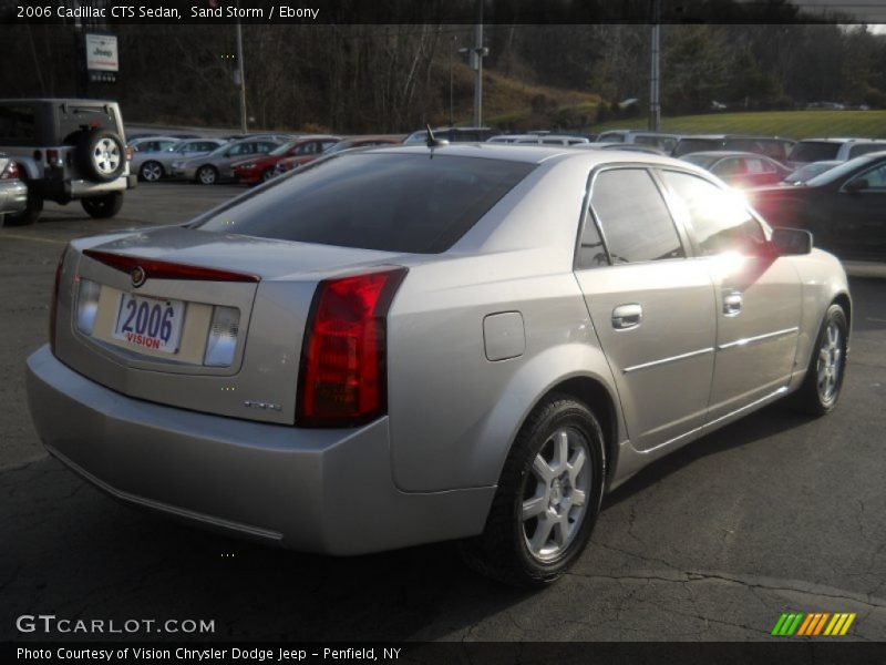 Sand Storm / Ebony 2006 Cadillac CTS Sedan