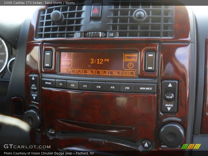 Sand Storm / Ebony 2006 Cadillac CTS Sedan