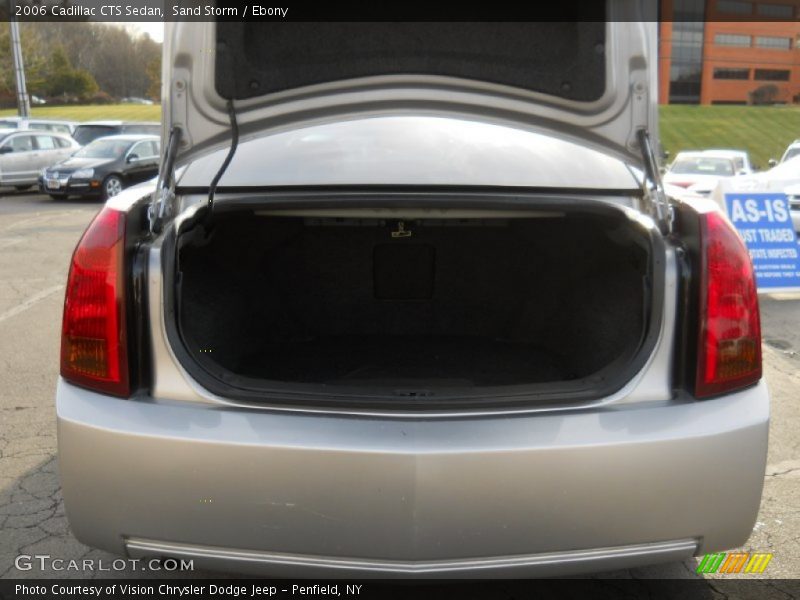 Sand Storm / Ebony 2006 Cadillac CTS Sedan
