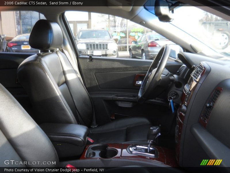Sand Storm / Ebony 2006 Cadillac CTS Sedan