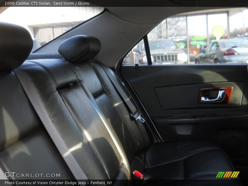 Sand Storm / Ebony 2006 Cadillac CTS Sedan