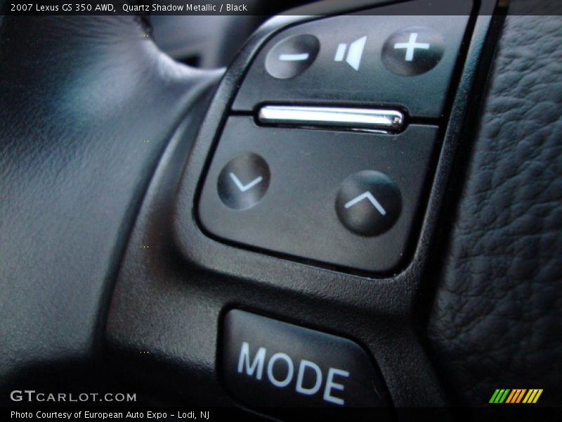 Quartz Shadow Metallic / Black 2007 Lexus GS 350 AWD