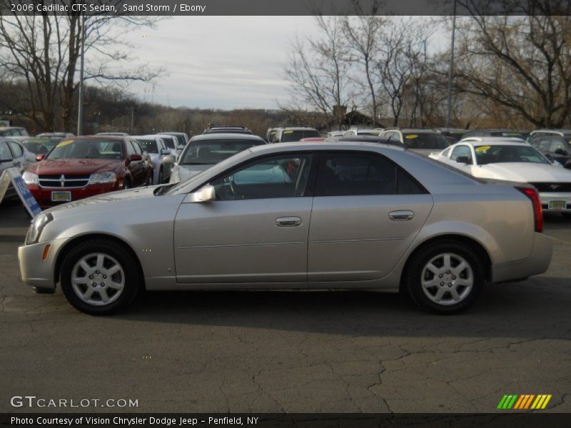 Sand Storm / Ebony 2006 Cadillac CTS Sedan
