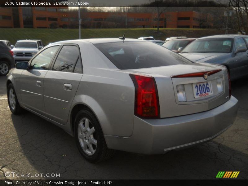 Sand Storm / Ebony 2006 Cadillac CTS Sedan