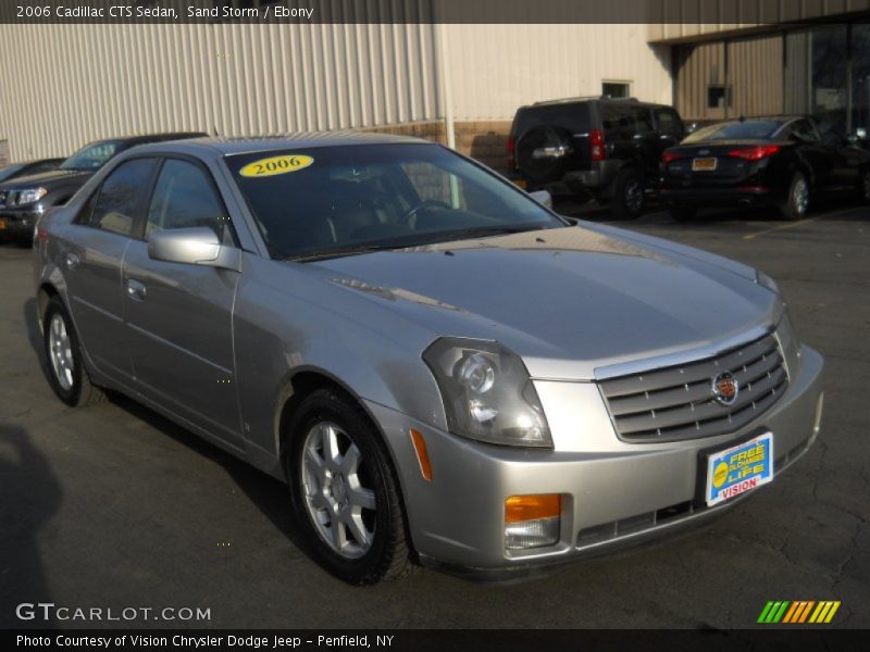 Sand Storm / Ebony 2006 Cadillac CTS Sedan