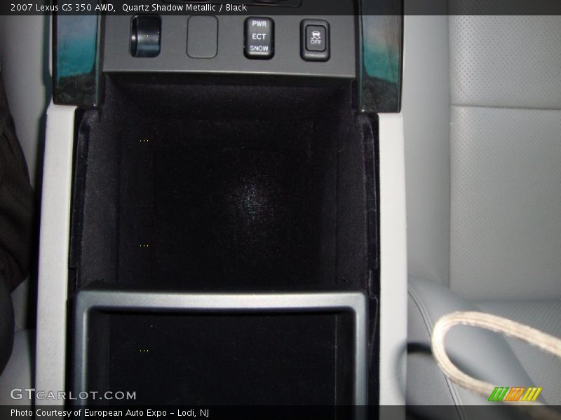 Quartz Shadow Metallic / Black 2007 Lexus GS 350 AWD