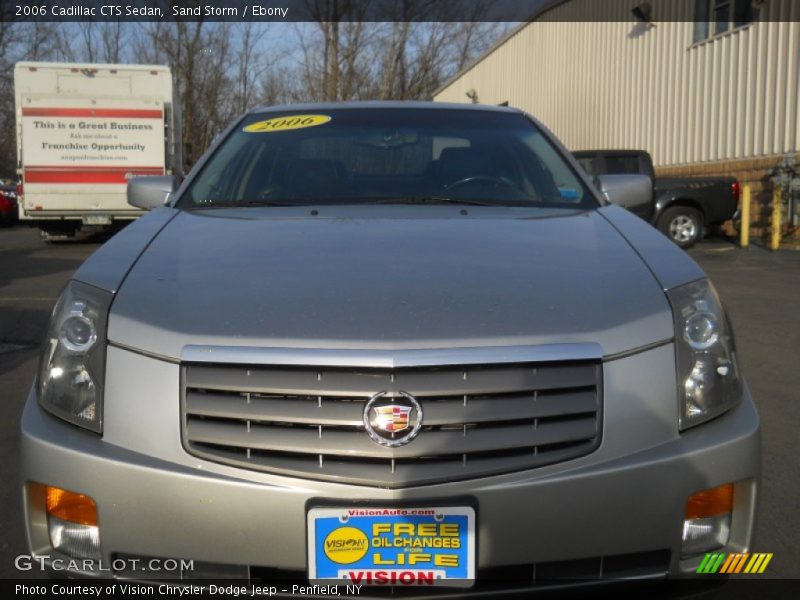 Sand Storm / Ebony 2006 Cadillac CTS Sedan