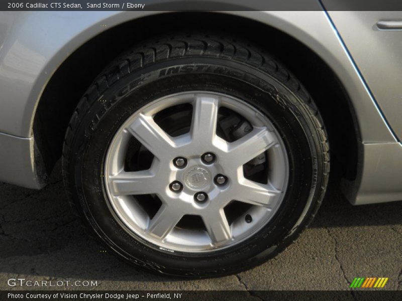 Sand Storm / Ebony 2006 Cadillac CTS Sedan