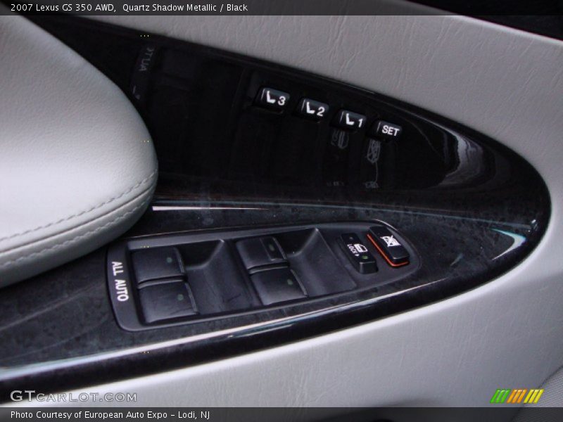 Quartz Shadow Metallic / Black 2007 Lexus GS 350 AWD
