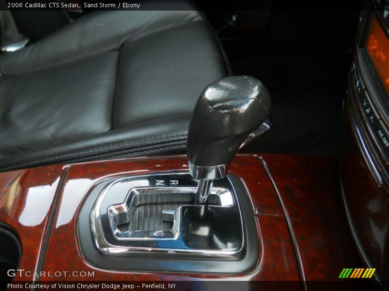 Sand Storm / Ebony 2006 Cadillac CTS Sedan