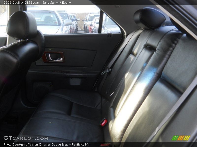 Sand Storm / Ebony 2006 Cadillac CTS Sedan