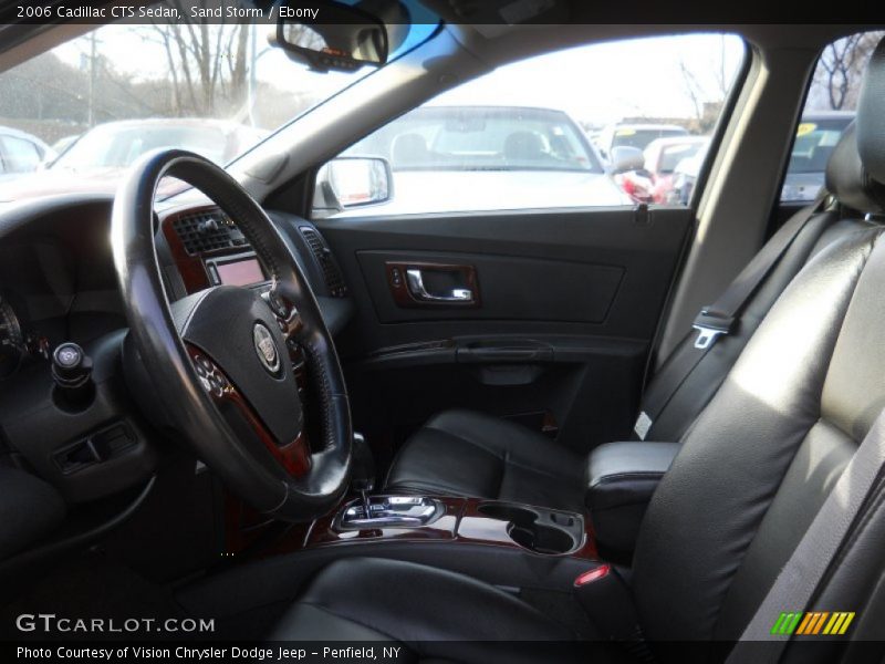 Sand Storm / Ebony 2006 Cadillac CTS Sedan