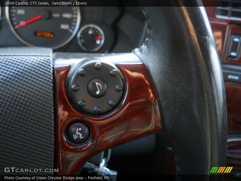 Sand Storm / Ebony 2006 Cadillac CTS Sedan