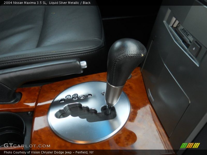 Liquid Silver Metallic / Black 2004 Nissan Maxima 3.5 SL