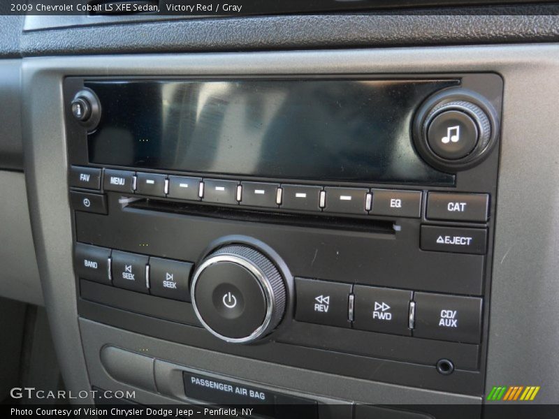 Audio System of 2009 Cobalt LS XFE Sedan
