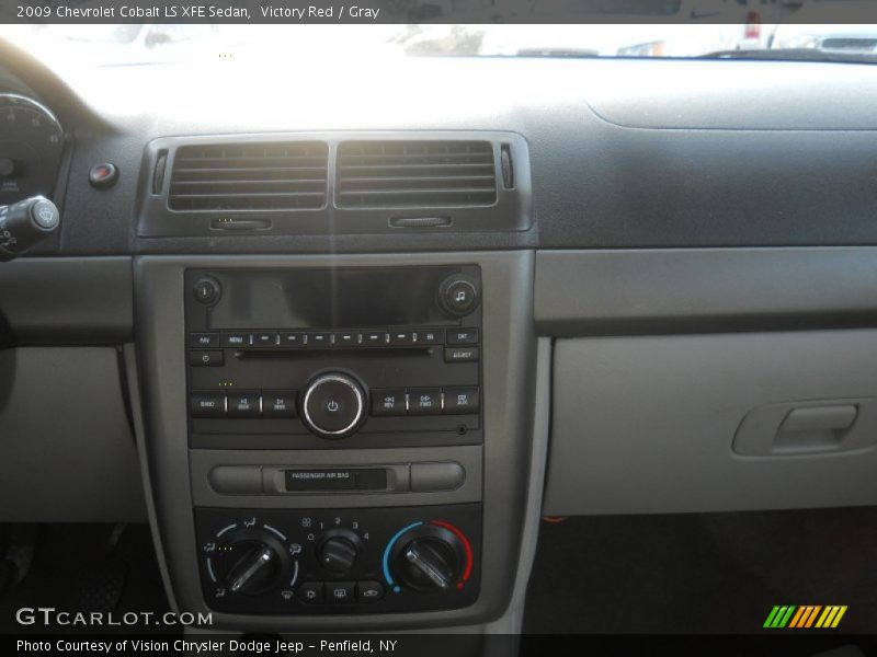 Victory Red / Gray 2009 Chevrolet Cobalt LS XFE Sedan