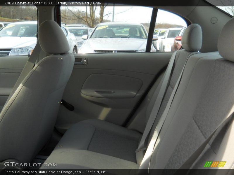 Victory Red / Gray 2009 Chevrolet Cobalt LS XFE Sedan