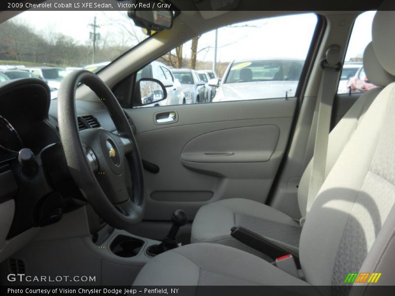  2009 Cobalt LS XFE Sedan Gray Interior