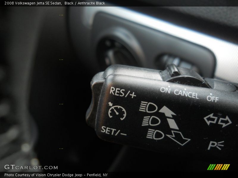 Black / Anthracite Black 2008 Volkswagen Jetta SE Sedan