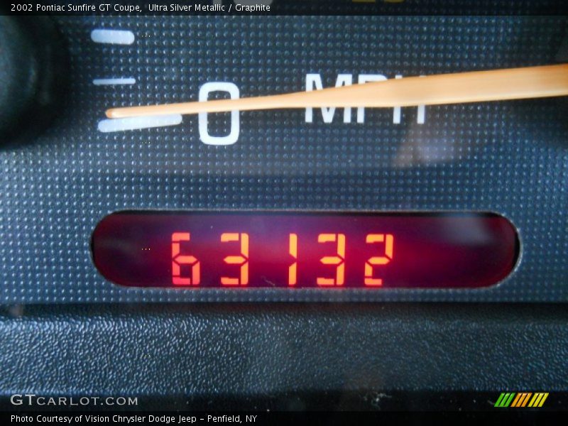 Ultra Silver Metallic / Graphite 2002 Pontiac Sunfire GT Coupe